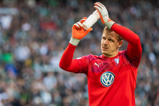 Malmö FFs Johan Dahlin deppar