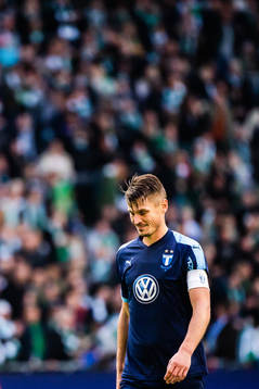 Malmö FFs Markus Rosenberg deppar