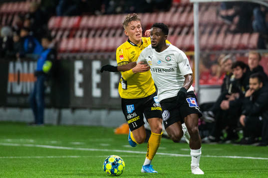 Örebros Kevin Wright och Elfsborgs Jesper Karlsson