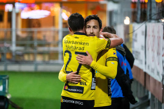 Elfsborgs Stefan Ishizaki jublar