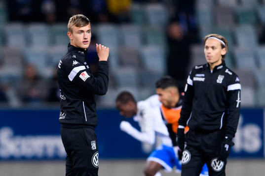 IFK Göteborgs Jesper Tolinsson innan fotbollsmatchen i