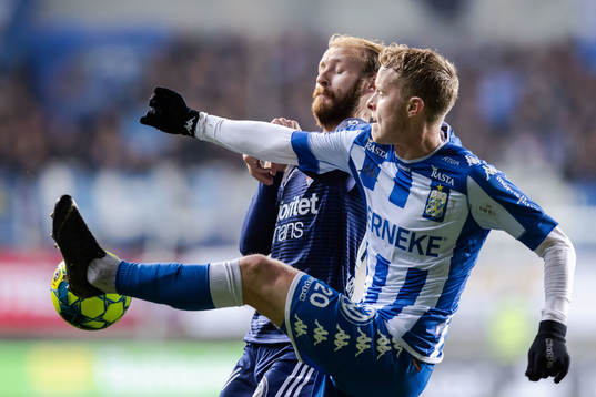IFK Göteborgs Victor Wernersson och Djurgårdens Curtis
