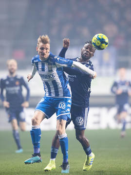 IFK Göteborgs Sebastian Eriksson och Djurgårdens Mohamed