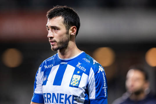 IFK Göteborgs Giorgi Kharaishvili deppar