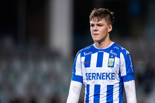 IFK Göteborgs Emil Holm deppar