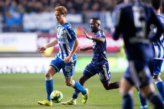 IFK Göteborgs August Erlingmark och Djurgårdens Mohamed