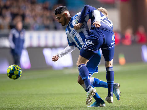 IFK Göteborgs Hosam Aiesh och Djurgårdens Jonathan