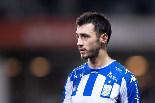 IFK Göteborgs Giorgi Kharaishvili deppar