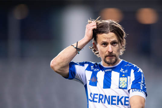IFK Göteborgs Lasse Vibe deppar