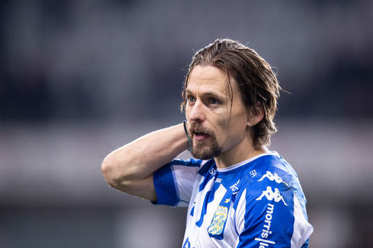 IFK Göteborgs Lasse Vibe deppar