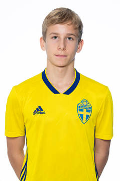Oskar Löfström i P15-landslaget