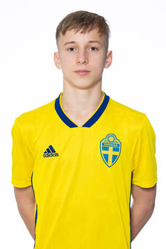 Lukas Kjellnäs i P15-landslaget