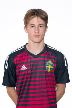 Daniel Wennberg i P15-landslaget