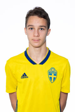 Erik Lindgren i P15-landslaget