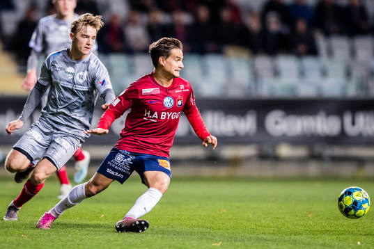 Degerfors Jakob Ortmark och Örgrytes Amin Affane