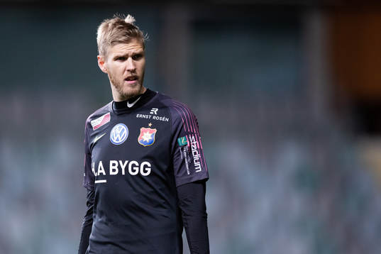 Örgrytes målvakt Fredrik Andersson