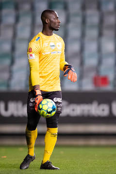 Degerfors målvakt Ismael Diawara