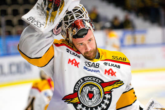Luleås målvakt David Rautio