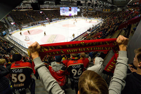 Skellefteås Kraft Arena interiört