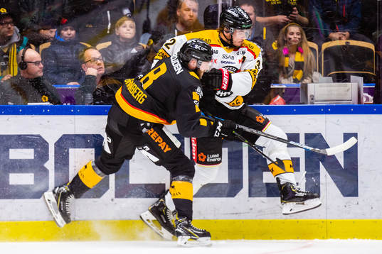 Skellefteås Petter Granberg och Luleås Oscar Engsund