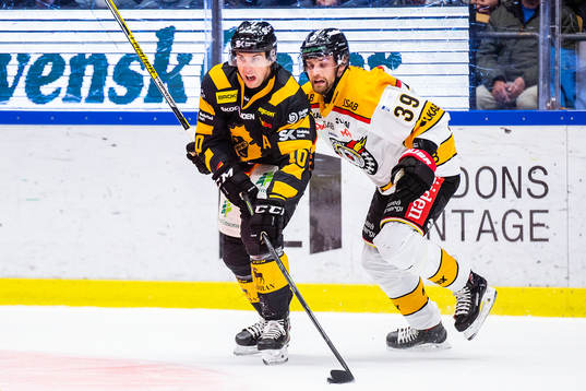 Skellefteås Joakim Lindström och Luleås Pontus Själin
