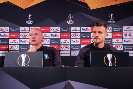 Bläddra bland fler bilder av  Football, Europa League, Malmö FF, Press Conference and Training