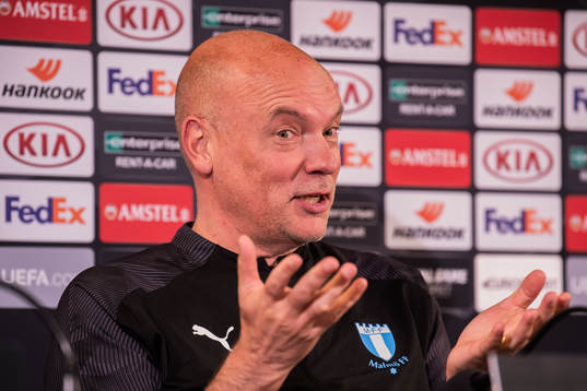 Uwe Rösler, head coach of Malmö FF
