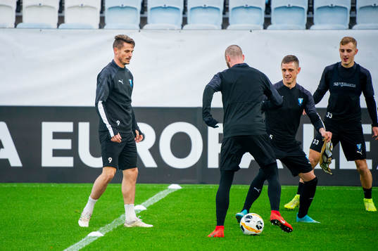 Markus Rosenberg, Jo Inge Berget, Sören Rieks and Amel