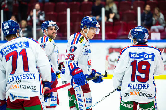 Oskarshamns Jesper Dahlroth och Filiph Engsund deppar