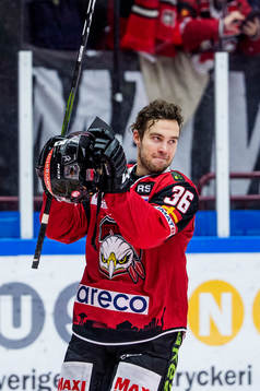 Malmö Redhawks Matias Myttynen jublar