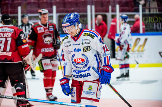 Oskarshamns Pontus Netterberg deppar
