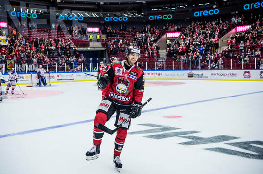Malmö Redhawks Matias Myttynen jublar