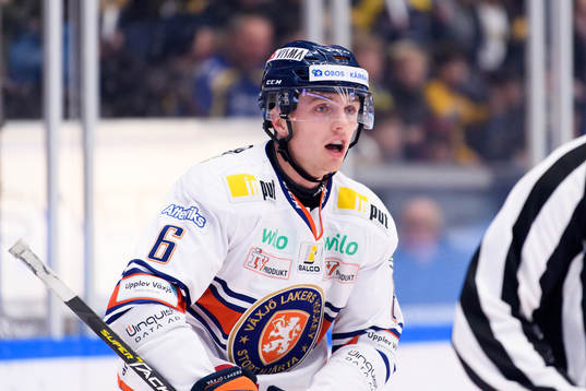 Växjös Linus Högberg deppar