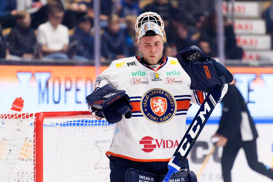 Växjös målvakt Viktor Andrén