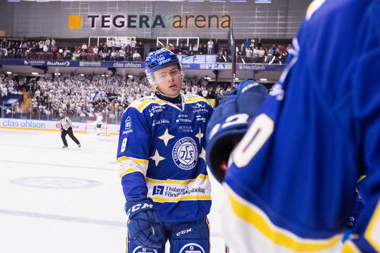Leksands Filip Johansson jublar