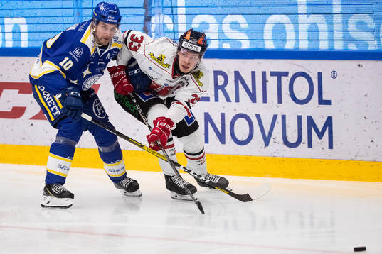 Leksands Johan Fransson och Örebros Christopher Mastomäki