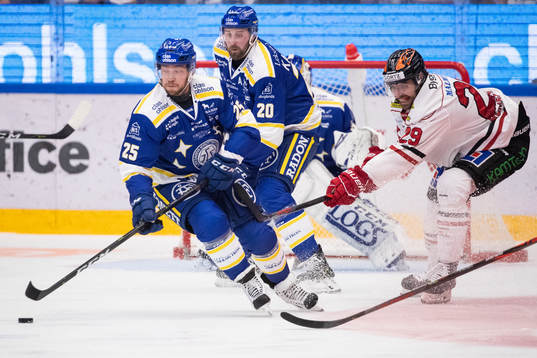 Leksands Linus Persson och Örebros Ludvig Rensfeldt
