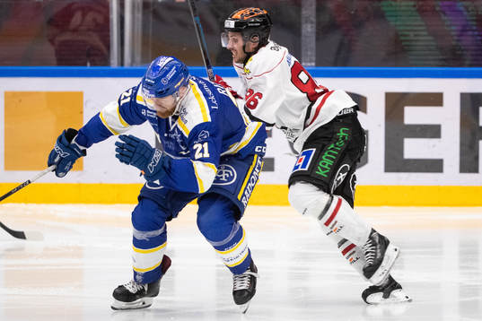 Leksands Mattias Ritola och Örebros Mathias Bromé