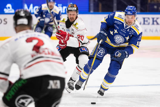 Leksands Johan Fransson och Örebros Marcus Weinstock