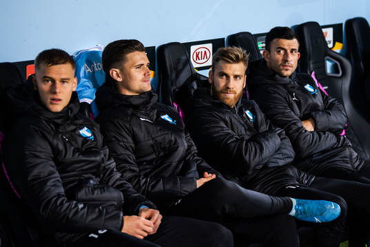 Substitute Felix Beijmo, Marcus Antonsson, Rasmus Bengtsson