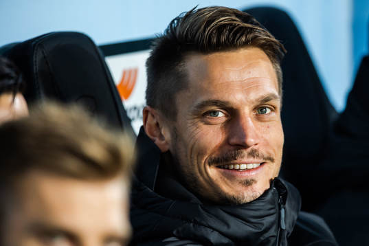 Substitute Markus Rosenberg of Malmö FF