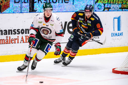 Frölundas Jacob Moverare och Djurgårdens Anton Hedman