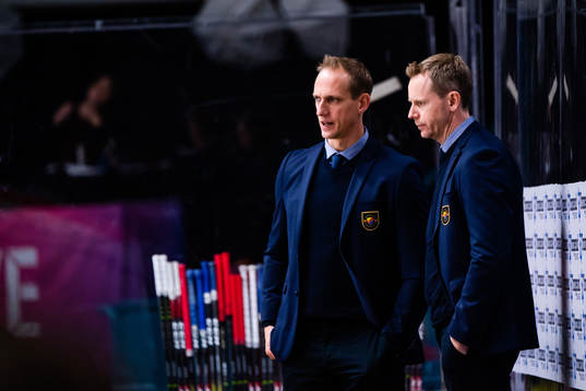 Djurgårdens assisterande tränare Mikael Håkanson och