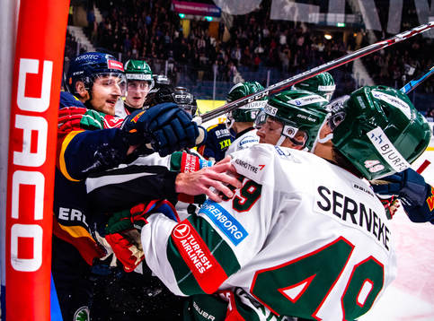 Djurgårdens Anton Hedman i bråk med Frölundas Rhett