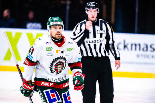 Frölundas Mats Rosseli Olsen jublar