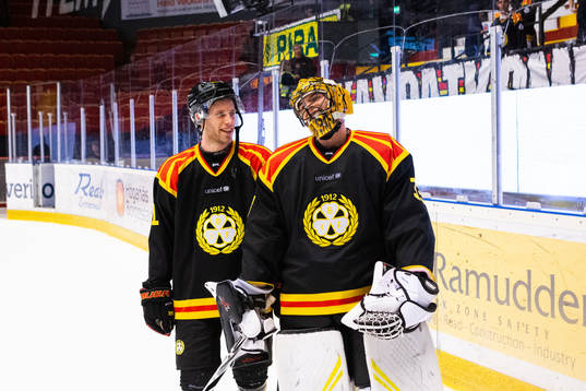 Brynäs Josef Ingman målvakt Samuel Ersson