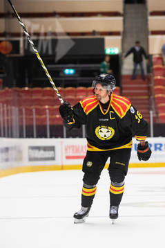 Brynäs Anton Rödin jublar