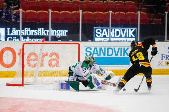 Brynäs Anton Rödin gör avgörande 2-1 på övertid bakom