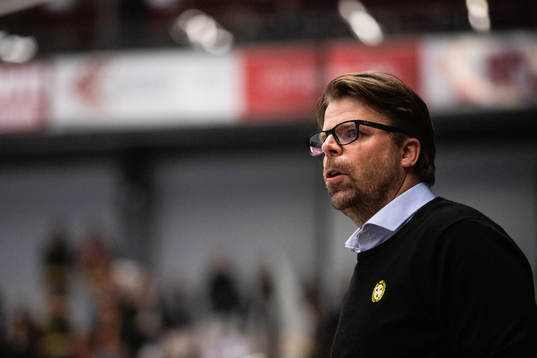Brynäs assisterande tränare Ove Molinunder