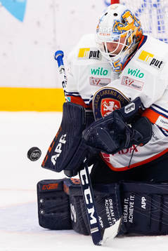 Växjös målvakt Viktor Andrén